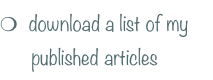 m  download a list of my        published articles