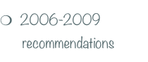m  2006-2009       recommendations
