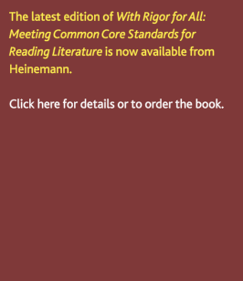 The second edition of With Rigor for All is now available from 