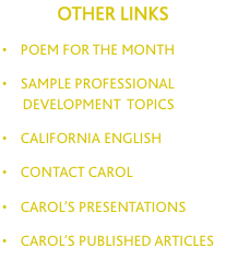 OTHER?LINKS  &bull;    poem for the month  &bull;    sample 