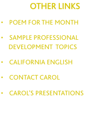 OTHER?LINKS  &bull;    poem for the month  &bull;    sample 