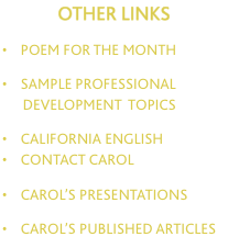 OTHER?LINKS  &bull;    poem for the MONTH  &bull;    sample 