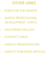 OTHER?LINKS  &bull;    poem for the MONTH  &bull;    sample 