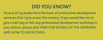 DID YOU KNOW? Several of my books form the basis of professiona